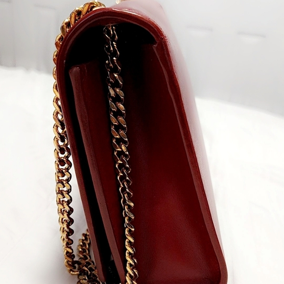 Ysl Red Calfskin Kate Tassel Bag - Picture 4 of 6